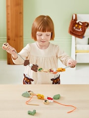 JoJo Maman Bébé Natural The Gruffalo Threading Beads - Image 4 of 4