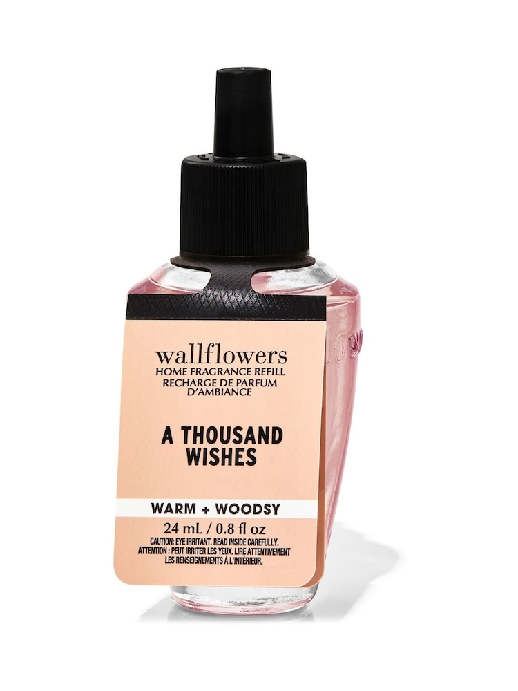 Bath & Body Works A Thousand Wishes 1 Wallflower Diffuser Fragrance Refill 0.8 fl oz / 24 ml - Image 1 of 1