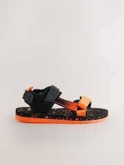 Orange Wide Fit (G) Trekker Sandals - Image 2 of 5