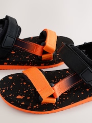 Orange Wide Fit (G) Trekker Sandals - Image 5 of 5