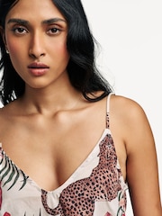 Desmond & Dempsey Cami & Wide Leg Pyjamas Set - صورة 4 من 5