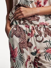 Desmond & Dempsey Cami & Wide Leg Pyjamas Set - صورة 5 من 5