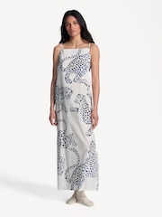 Desmond & Dempsey Jag Cream Square Neck Nightie - Image 1 of 5