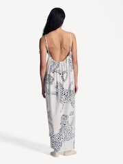 Desmond & Dempsey Jag Cream Square Neck Nightie - Image 2 of 5