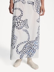 Desmond & Dempsey Jag Cream Square Neck Nightie - Image 5 of 5