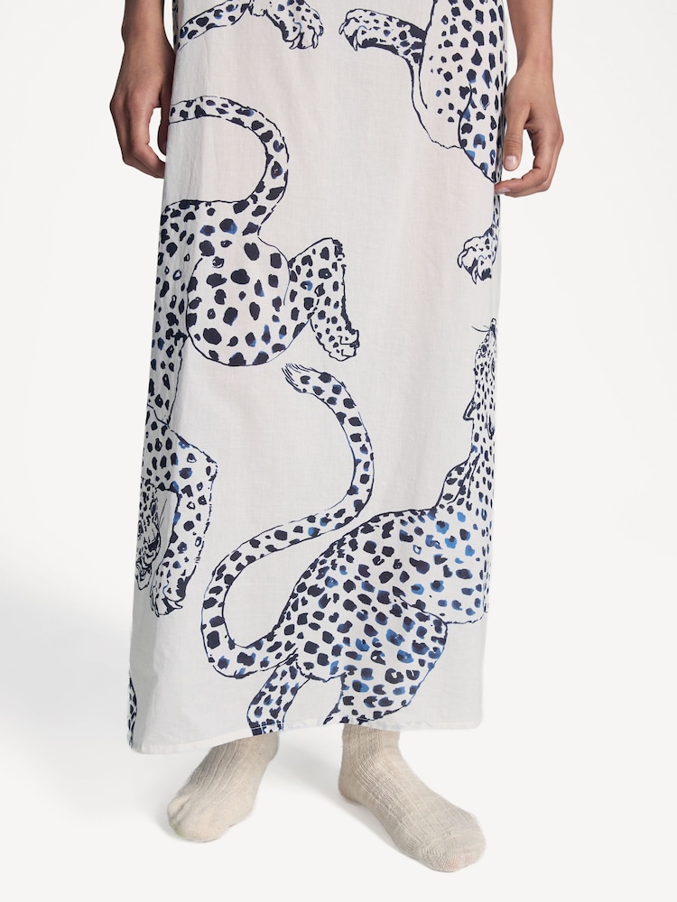 Desmond & Dempsey Jag Cream Square Neck Nightie - Image 5 of 5 Desmond & Dempsey Jag Cream Square Neck Nightie - Image 5 of 5