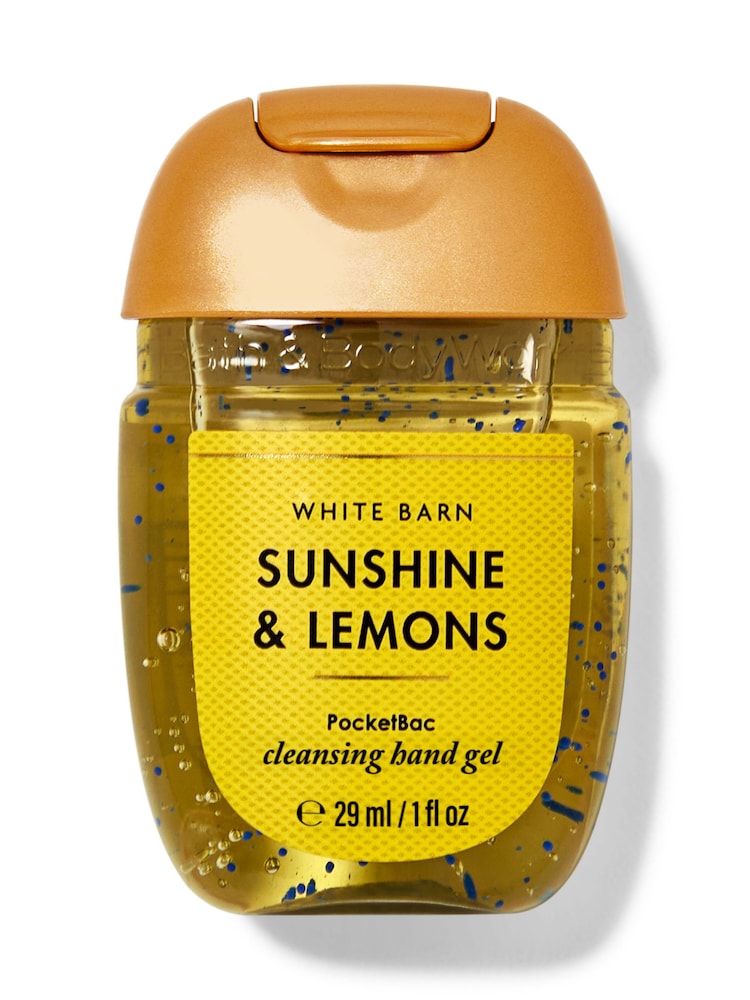Bath & Body Works Sunshine and Lemons PocketBac Cleansing Hand Gel 29ml - Image 1 of 1