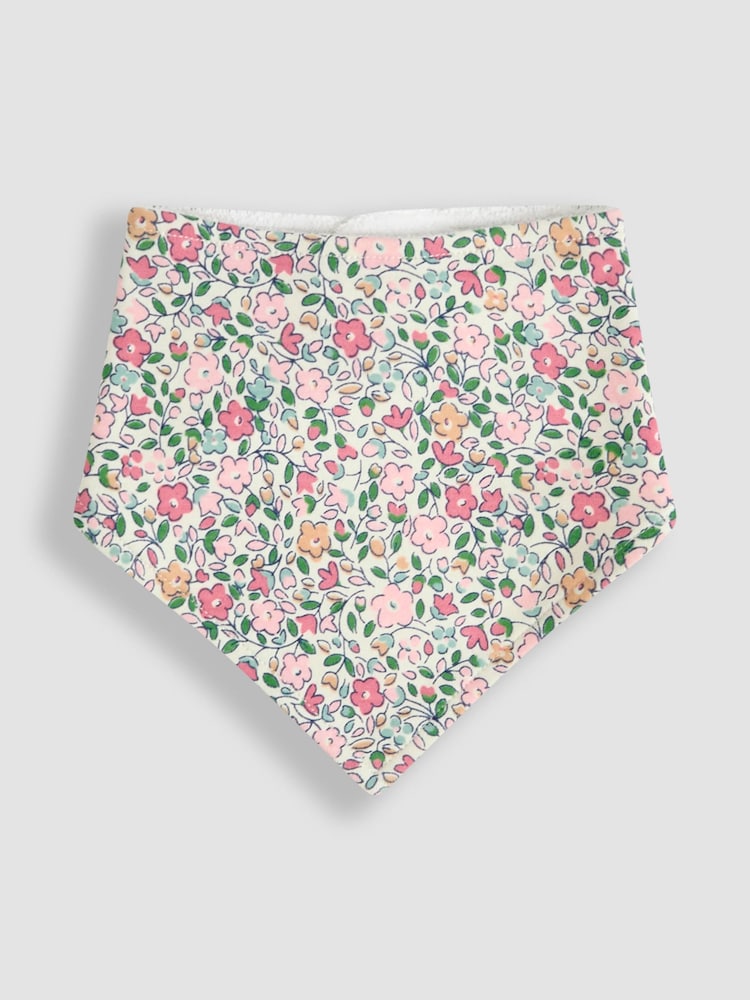 JoJo Maman Bébé Pink 3-Pack Dribble Bibs - Image 3 of 8
