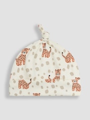 JoJo Maman Bébé Natural 2-Pack Baby Hats - Image 2 of 4