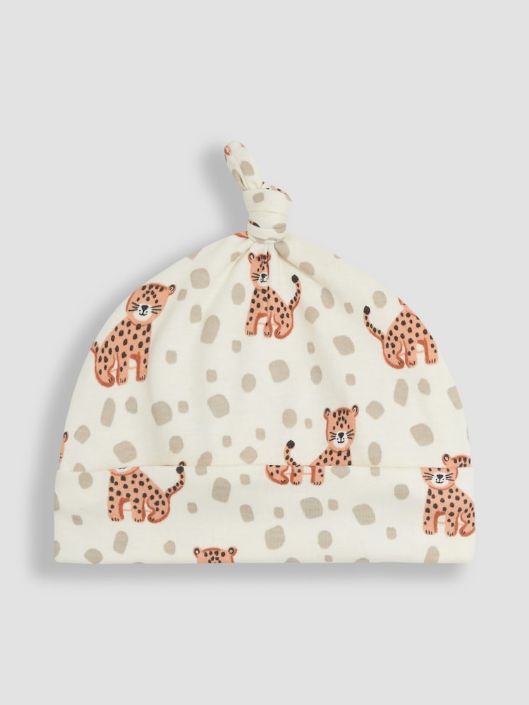 JoJo Maman Bébé Natural 2-Pack Baby Hats - Image 2 of 4
