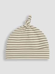 JoJo Maman Bébé Natural 2-Pack Baby Hats - Image 3 of 4