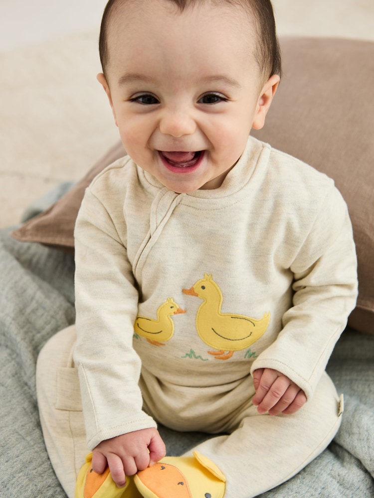 Jojo Maman Bébé 100% Cotton Sleepsuit - Imagen 2 de 6 Jojo Maman Bébé 100% Cotton Sleepsuit - Imagen 2 de 6