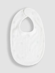 JoJo Maman Bébé Blue Organic Cotton Boat Bib - Image 2 of 3