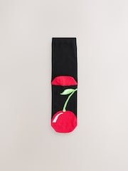 Fruit Footbed Ankle Socks 4 Pack - Image 2 of 7