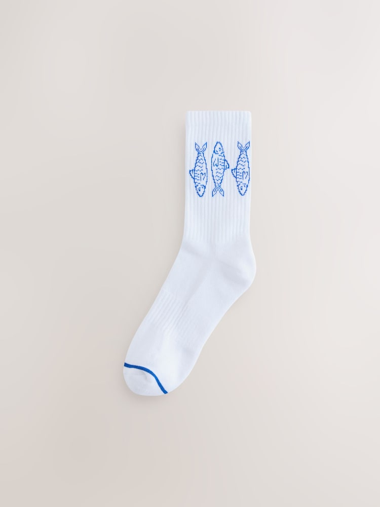 Sardines Cushion Sole Ribbed Sport Ankle Socks 3 Pack With Arch Support - Image 2 of 6