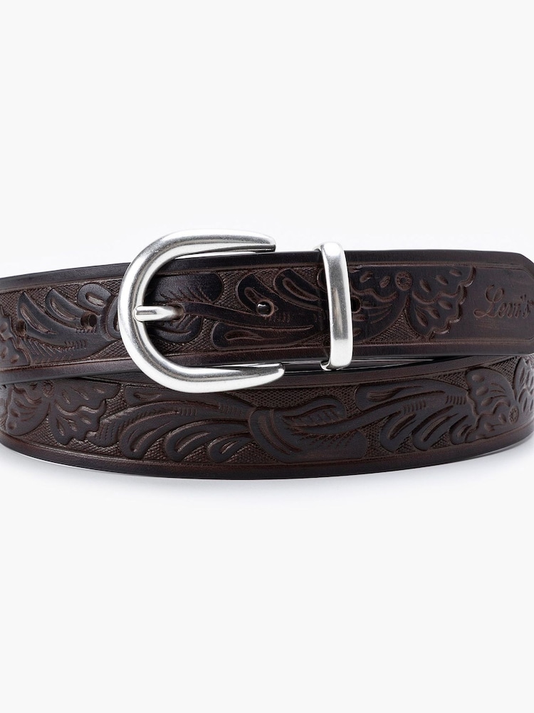 Levi's® Brown Phoebe Western Belt - Image 1 of 3