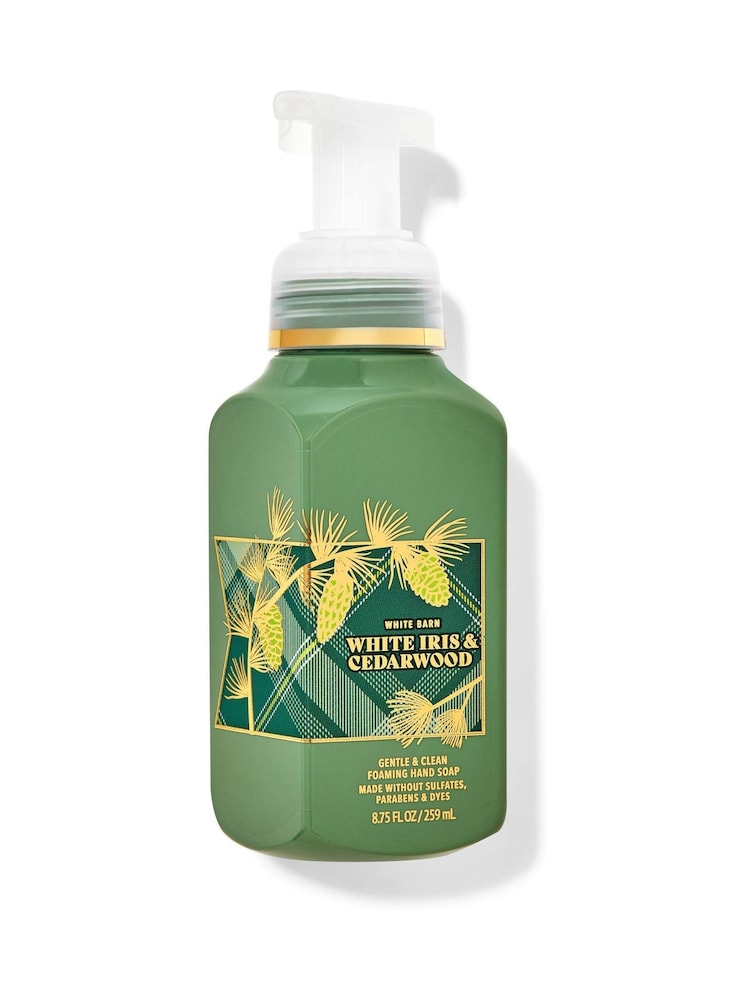 Bath & Body Works White Barn Christmas Gentle and Clean Foaming Hand Soap 8.75 fl oz / 259 ml - Image 1 of 1 Bath & Body Works White Barn Christmas Gentle and Clean Foaming Hand Soap 8.75 fl oz / 259 ml - Image 1 of 1