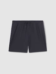 Reiss Navy Cliff Drawstring Swim Shorts - Image 2 of 6