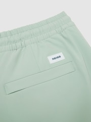 Reiss Mint Green Cliff Drawstring Swim Shorts - Image 9 of 9