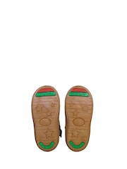 ToeZone River Boys Brown Suede Leather Gusset and Zip Boots - Image 5 of 5