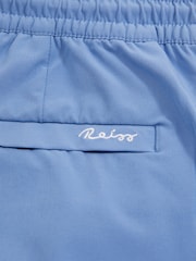 Reiss French Blue Cliff Drawstring Swim Shorts - Image 7 of 7