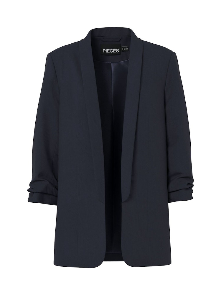 Bleu - Blazer PIECES à manches froncées - Image 5 of 6