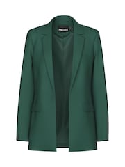 PIECES Green Relaxed Fit Blazer - Image 6 of 6
