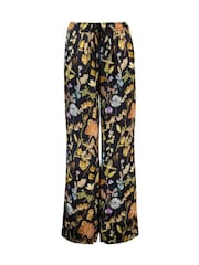 Baukjen Mandy Printed Satin Black Trousers - Image 5 of 5