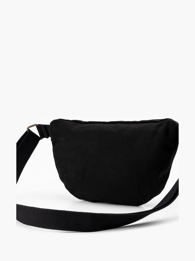 Levi's® Cream/Navy Devon Cross-Body 100% Cotton Bag - Image 2 of 4 Levi's® Cream/Navy Devon Cross-Body 100% Cotton Bag - Image 2 of 4