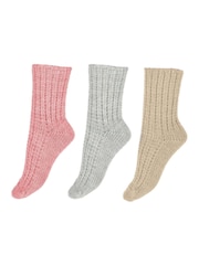 Pack de 3 calcetines grises cómodos de Pretty Polly - Imagen 1 de 7