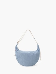 Levi's® Light Blue Denim Medium Brooklyn Denim Shoulder Bag - Image 1 of 7