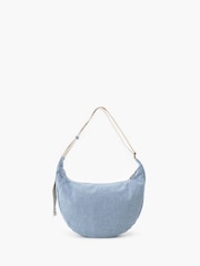 Levi's® Light Blue Denim Medium Brooklyn Denim Shoulder Bag - Image 2 of 7