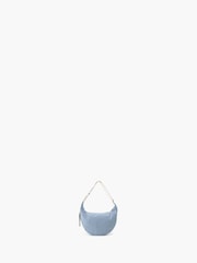 Levi's® Light Blue Denim Medium Brooklyn Denim Shoulder Bag - Image 3 of 7