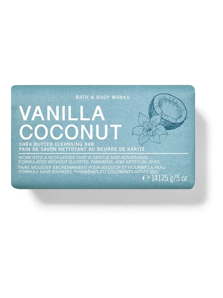 Bath & Body Works Vanilla Coconut Shea Butter Cleansing Bar 5 oz / 141.75 g - Image 1 of 1