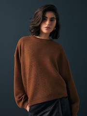 American Vintage Raxow Brown Jumper - Image 1 of 5