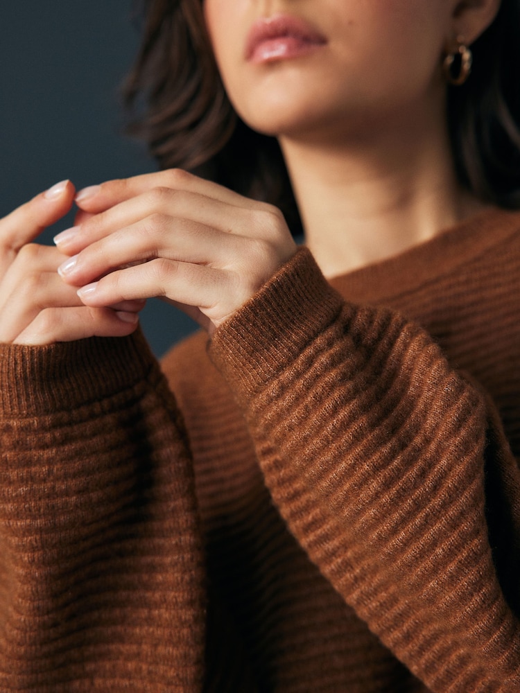 American Vintage Raxow Brown Jumper - Image 5 of 5