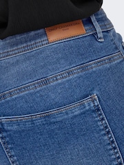 ONLY Curve Blue High Waist Sally Flared Jeans - Image 4 of 6