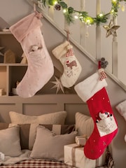Mamas & Papas Red Christmas 2024 Large Santa Stocking - Image 2 of 4