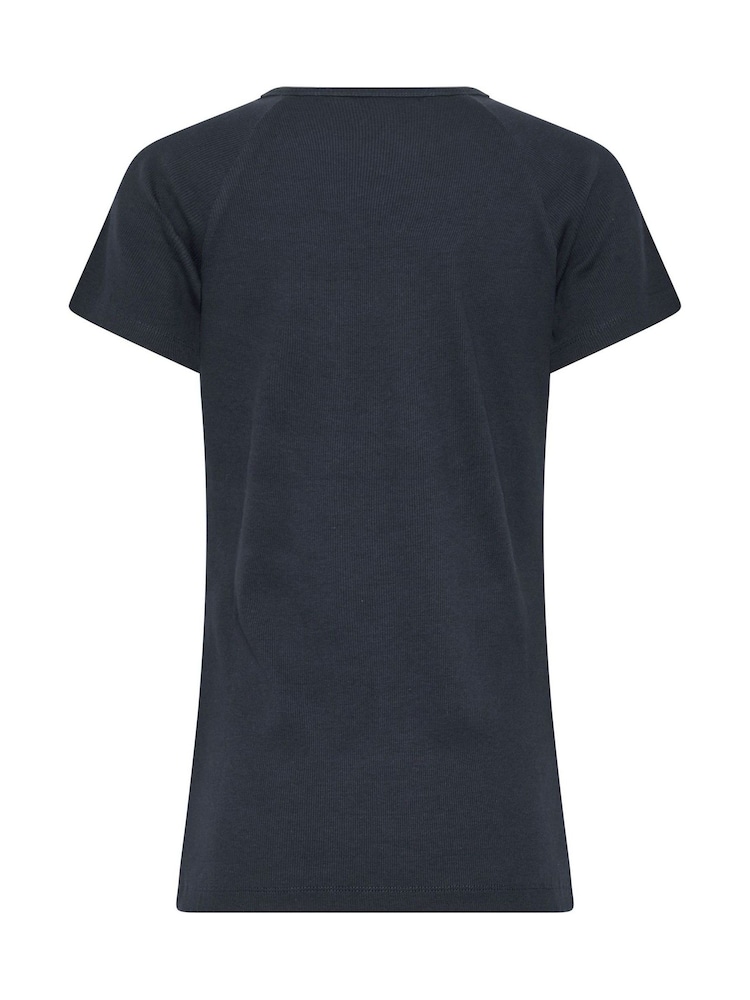 Long Tall Sally Geripptes Raglan-T-Shirt - Bild 6 von 6