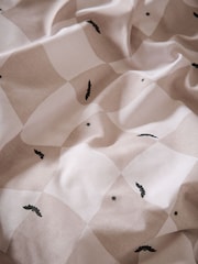 Natural Halloween Ghost Duvet Cover and Pillowcase Set - Image 4 of 6