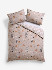 Natural Halloween Ghost Duvet Cover and Pillowcase Set - Image 6 of 6