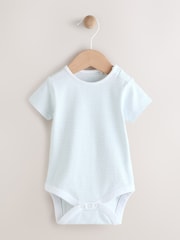 Blue Woven Dungaree and Bodysuit Baby Set (0mths-2yrs) - Image 7 of 9
