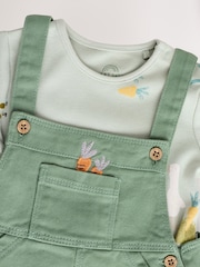Green Farm Baby Dungarees and Bodysuit Set (0mths-2yrs) - Image 5 of 9