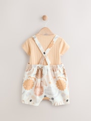 Mineral Character Jersey 100% Cotton Dungaree and Bodysuit Baby Set (0mths-2yrs) - Image 2 of 8