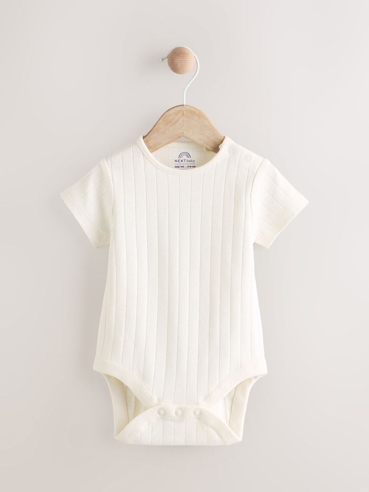 Blue Checkerboard Jersey 100% Cotton Dungaree and Bodysuit Baby Set (0mths-2yrs) - Image 3 of 8