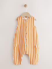 Bright Stripe Baby Woven Romper (0mths-2yrs) - Image 1 of 7