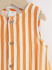 Bright Stripe Baby Woven Romper (0mths-2yrs) - Image 2 of 7