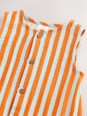 Bright Stripe Baby Woven Romper (0mths-2yrs) - Image 3 of 7