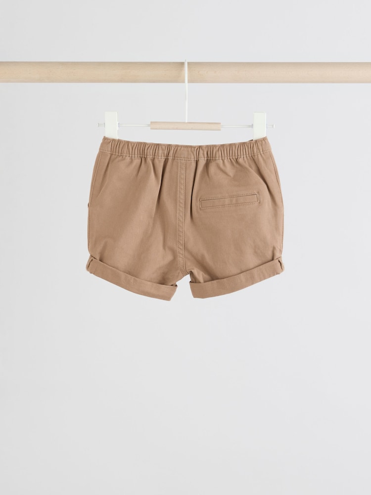 Navy/Camel Baby Knitted Top and Short Set (0mths-2yrs) - Image 6 of 9