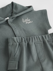 Mono Little Man - Hooded Sweat and Shorts Baby Set - Imagen 13 de 16